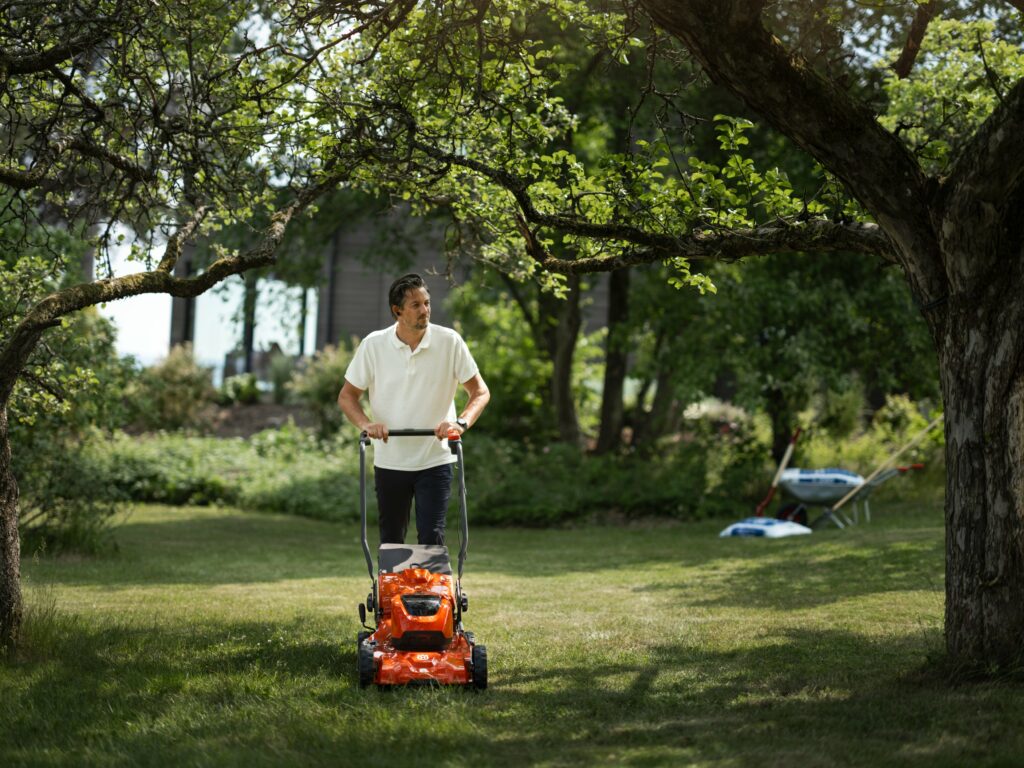 Tondeuse Husqvarna à batterie
